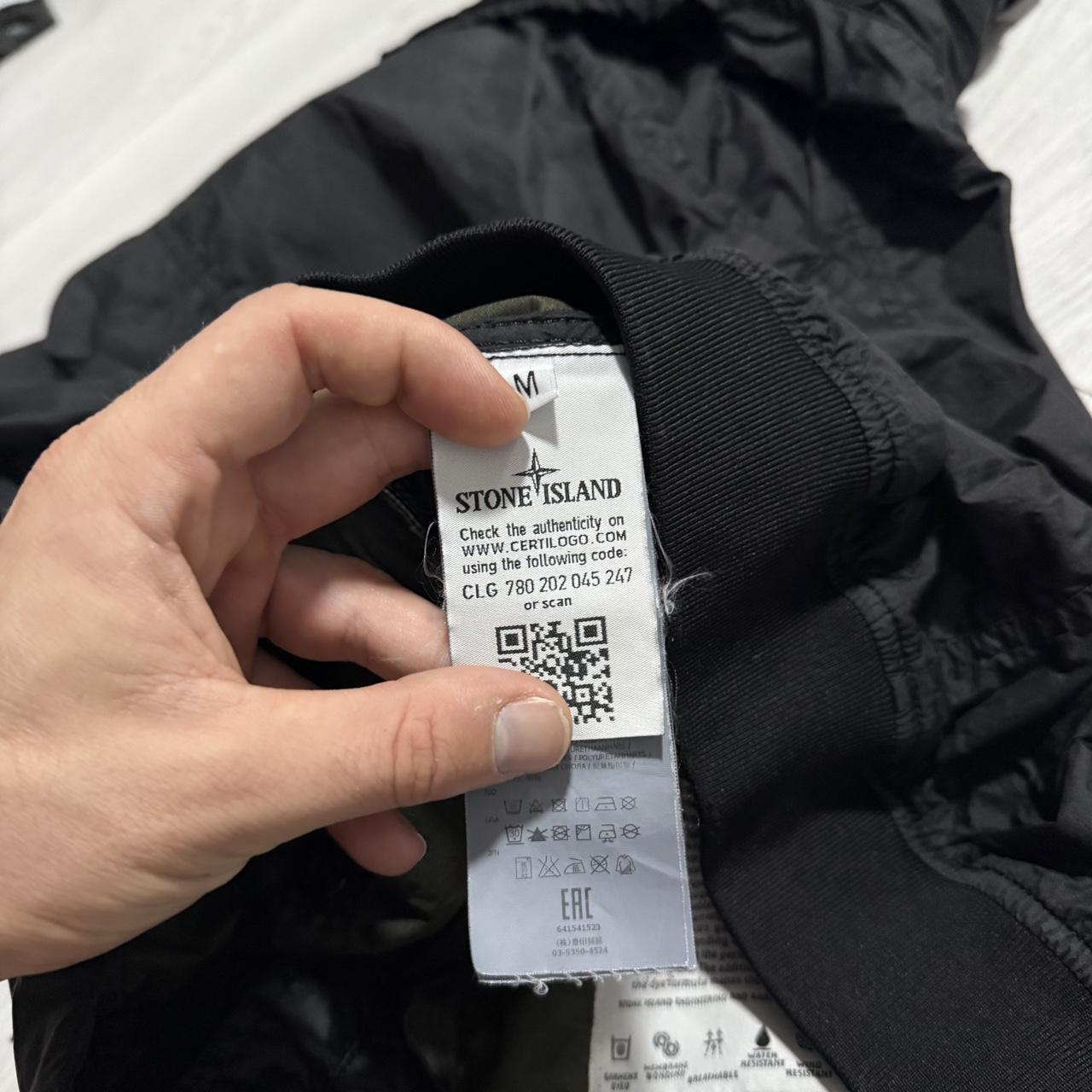 Stone Island Membrana 3L TC Jacket | Medium, Black
