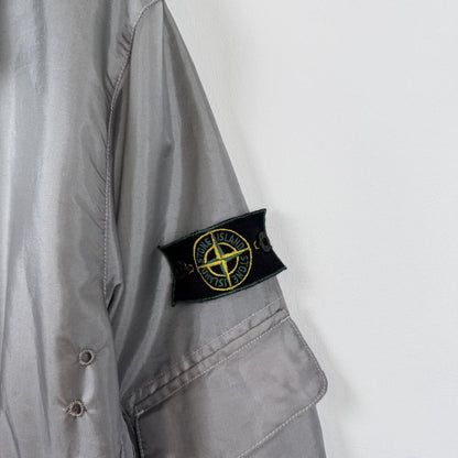 1995 Stone Island Formula Steel Silver Jacket (M) | Medium, Silver