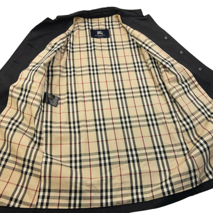 Vintage 2000s Burberry Nova Check Lined Jacket Womens Size M | Medium, Black