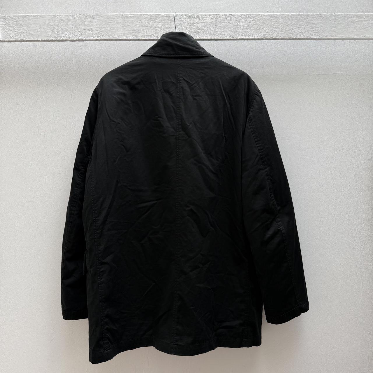 Early 00’s Stone Island Dutch Rope Raso Parka Jacket in Black (L) | Large, Black
