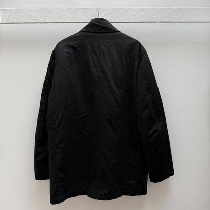 Early 00’s Stone Island Dutch Rope Raso Parka Jacket in Black (L) | Large, Black