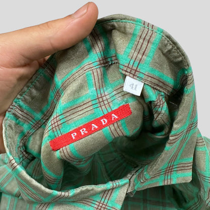 Prada Sport 2007 Neo-plaid Shirt - M