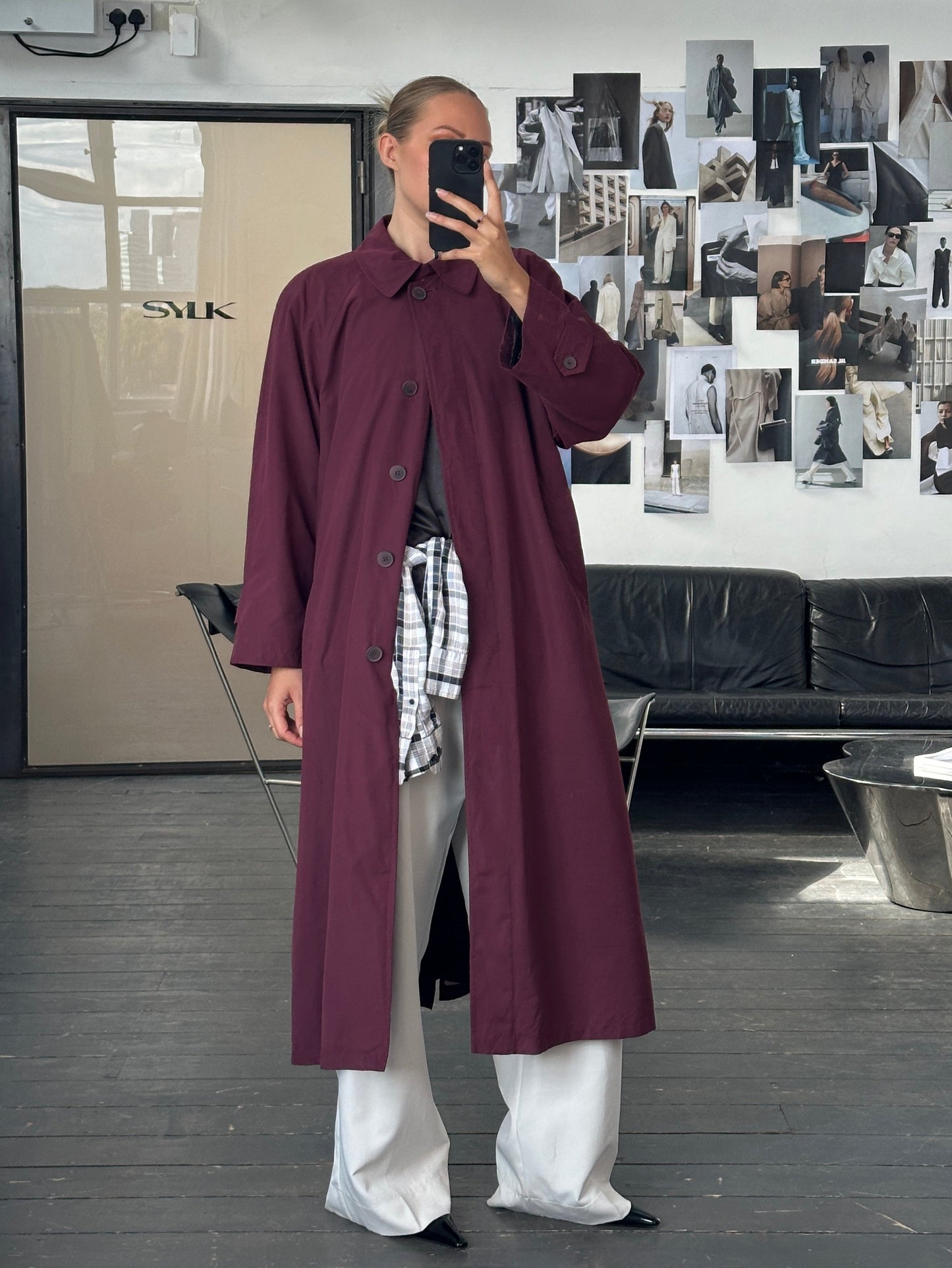 London Fog 2000s Concealed Placket Trench Coat - XL