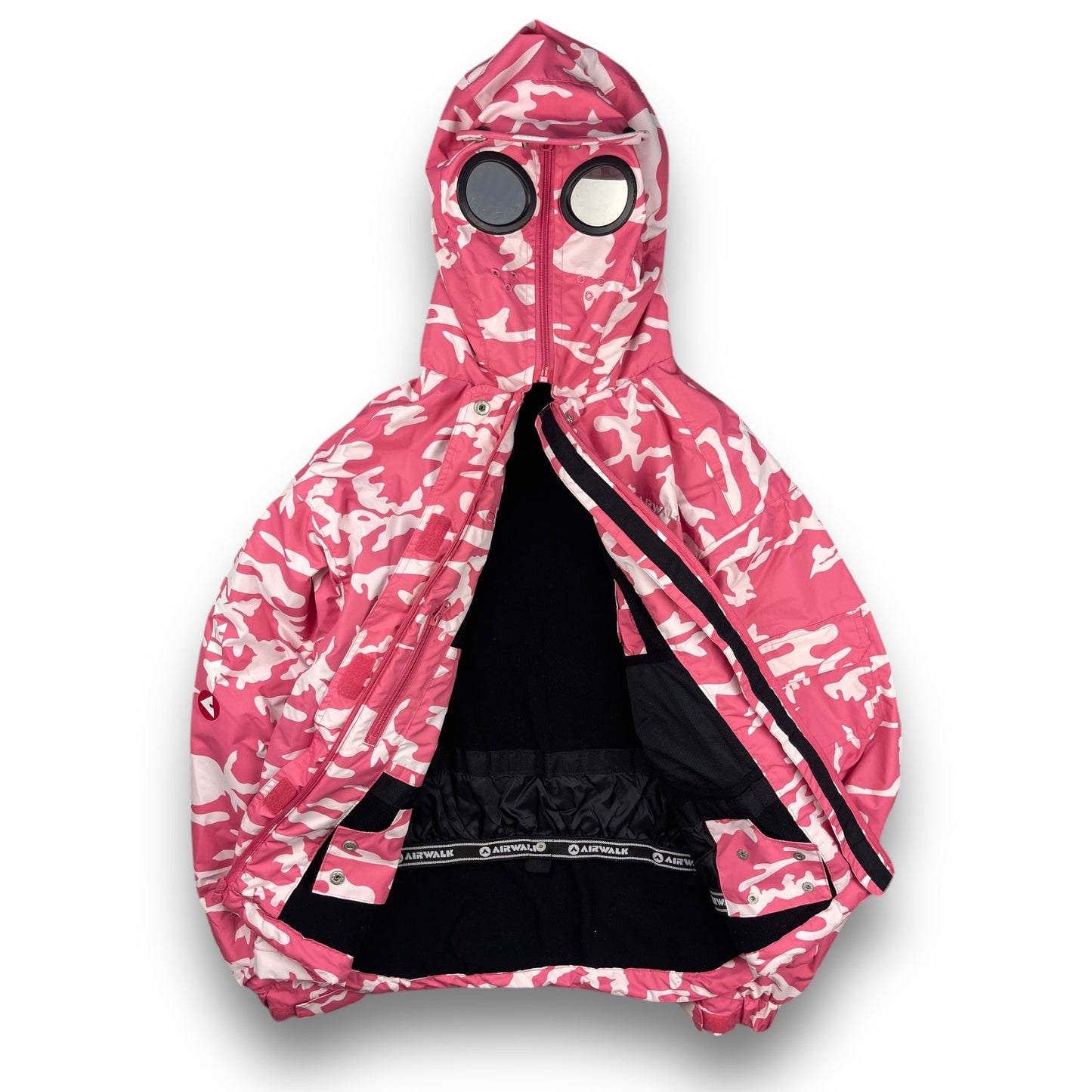 2000's Airwalk Pink Camo Goggle Jacket (M) | Default Title, Camo