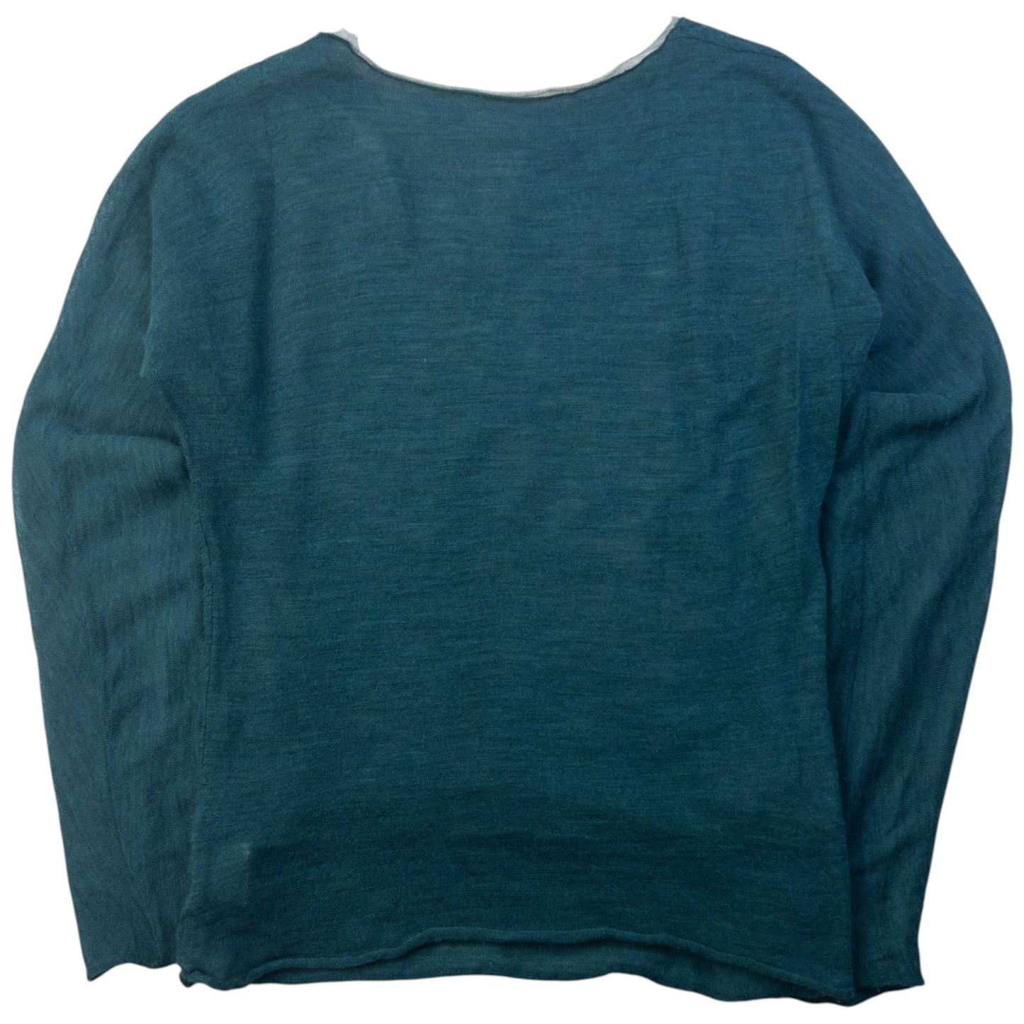 Vintage 90s Yohji Yamamoto Layered Wool Jumper Womens Size S | Small, Multicoloured
