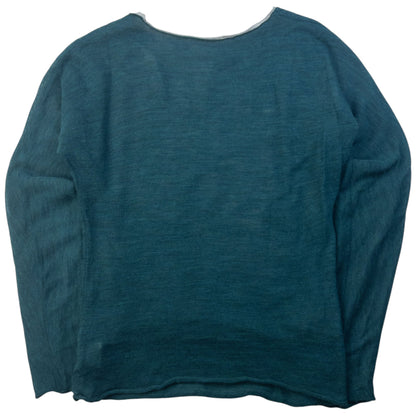 Vintage 90s Yohji Yamamoto Layered Wool Jumper Womens Size S | Small, Multicoloured