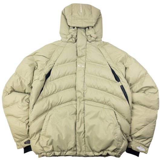 Vintage 2000s Oakley Zip Up Puffer Snowboarding Jacket Size XL