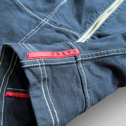 Prada 2000's Corset Denim Jacket M