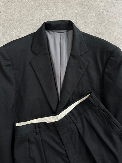 Japanese Vintage 1990s Pure Wool Straight Leg Suit - 40R/W26