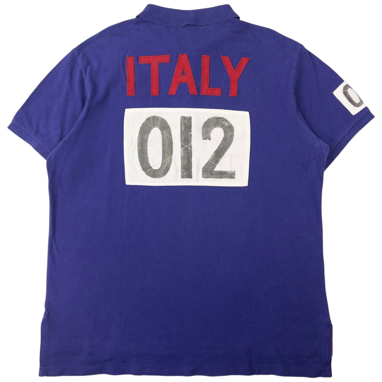 Vintage Polo Ralph Lauren Italy Track & Field Championship Polo Shirt Size XL