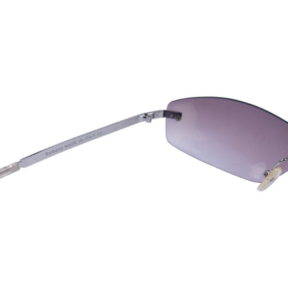 Vintage 2000s Burberry Nova Check Rimless Sunglasses | O/S, Brown