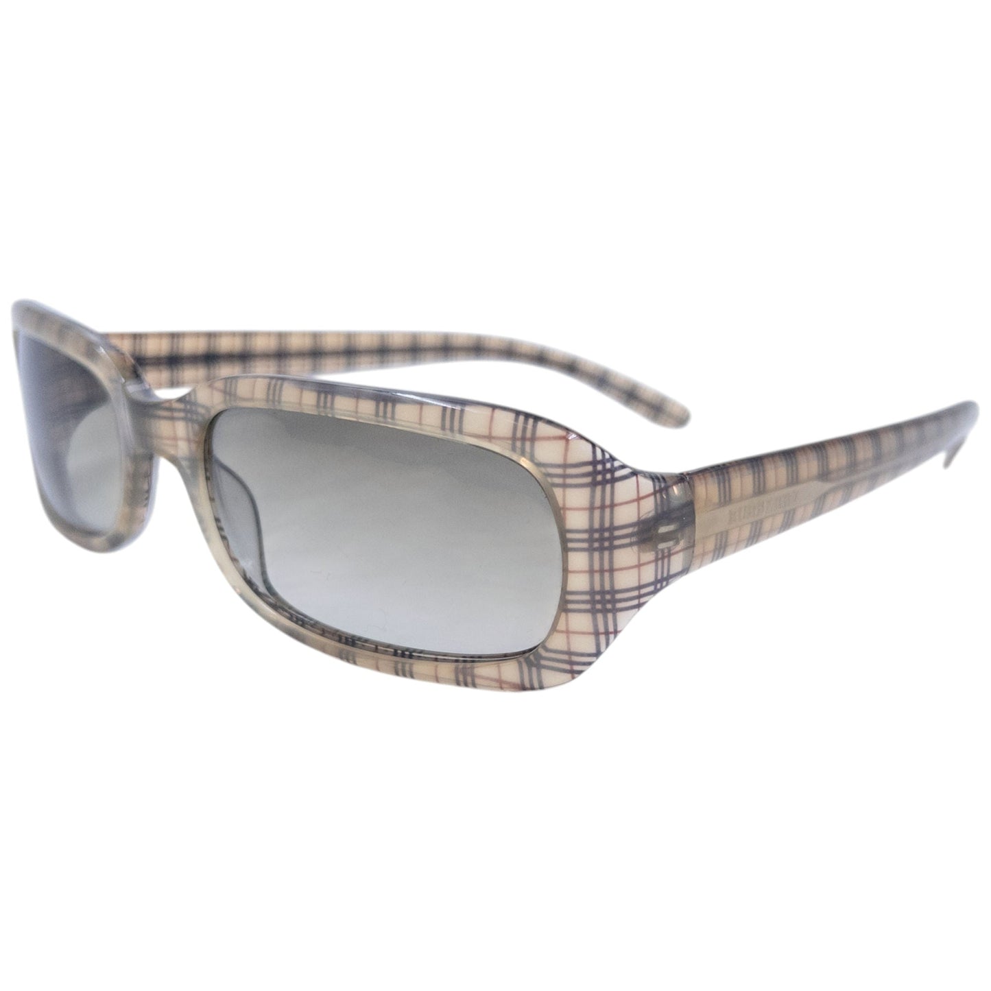 Vintage 2000s Burberry Nova Check Sunglasses | O/S, Beige, Black, Red