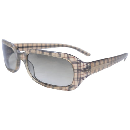 Vintage 2000s Burberry Nova Check Sunglasses | O/S, Beige, Black, Red