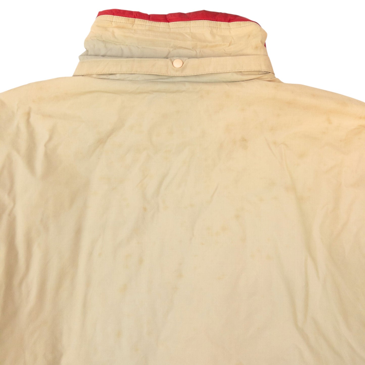 Vintage 2000s Stussy Padded Zip Up Jacket Size L | Large, Beige