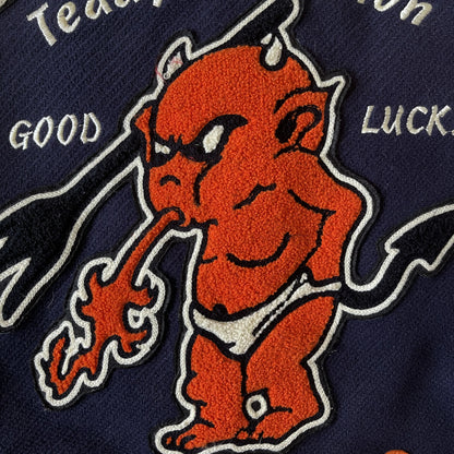 Tedman's 'Lucky Devil' Varsity Jacket - L