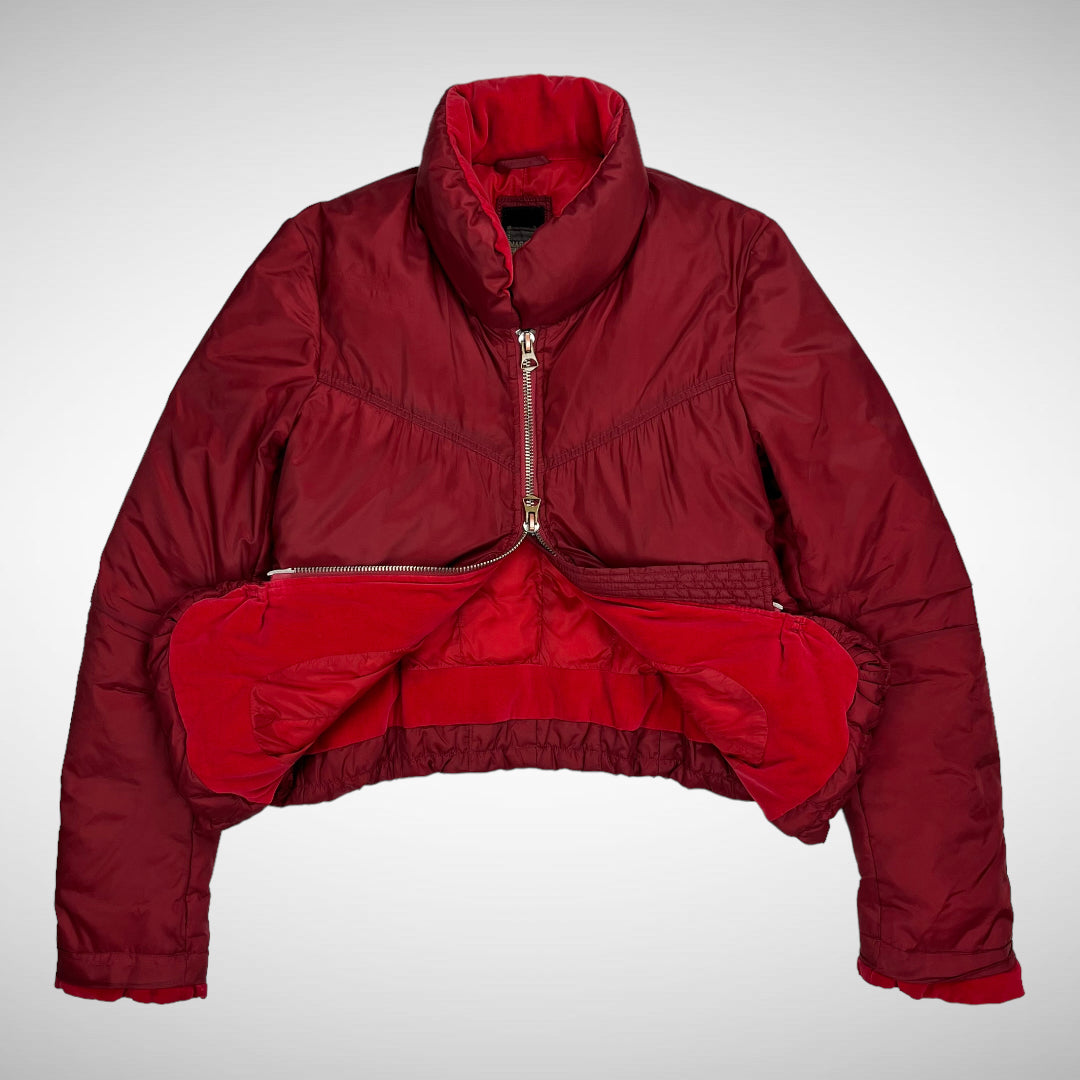 M+F Girbaud Velvet Downjacket (2000s)