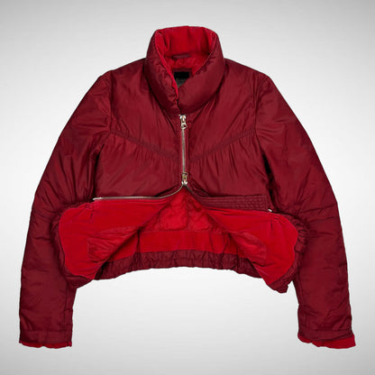 M+F Girbaud Velvet Downjacket (2000s)