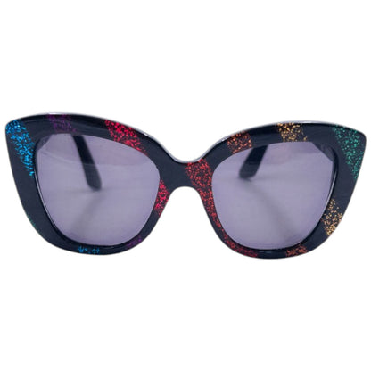 Vintage Gucci Glitter Stripe Sunglasses