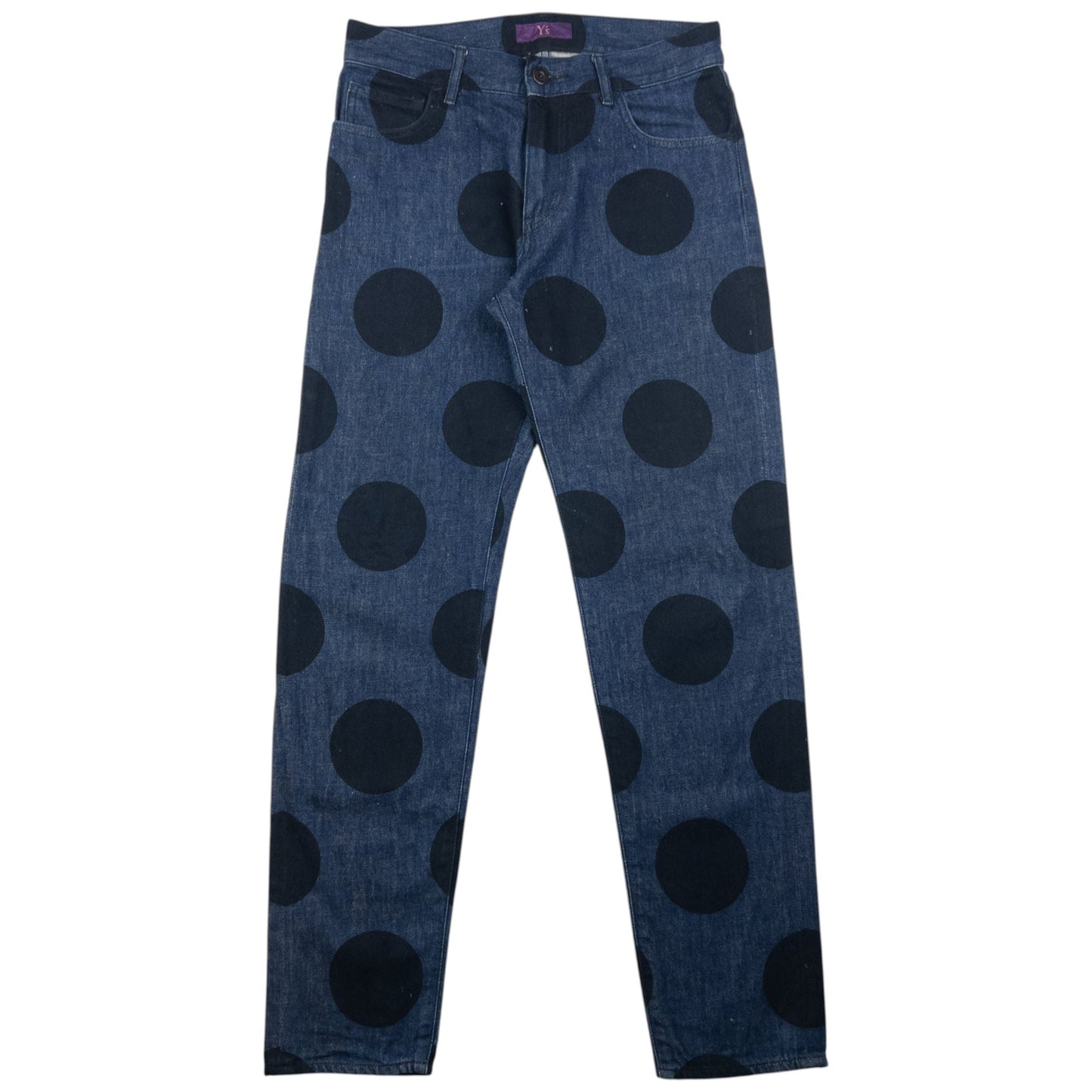 Vintage Yohji Yamamoto Polka Dot Denim Jeans Size W29