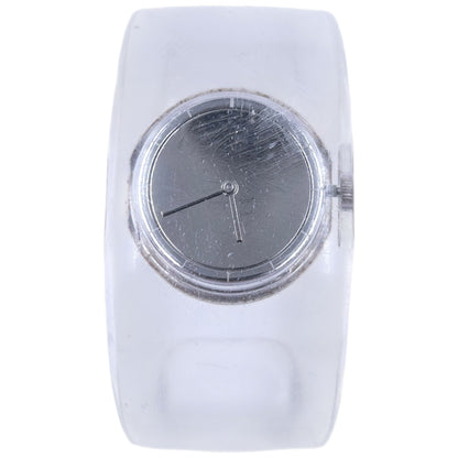Vintage Issey Miyake X Tokujin Yoshioka Clear Watch Bracelet | O/S, White