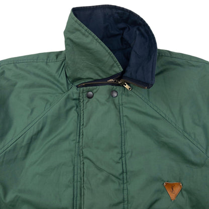 Vintage 90s YSL Yves Saint Laurent Reversible Zip-Off Sleeve Jacket Size M