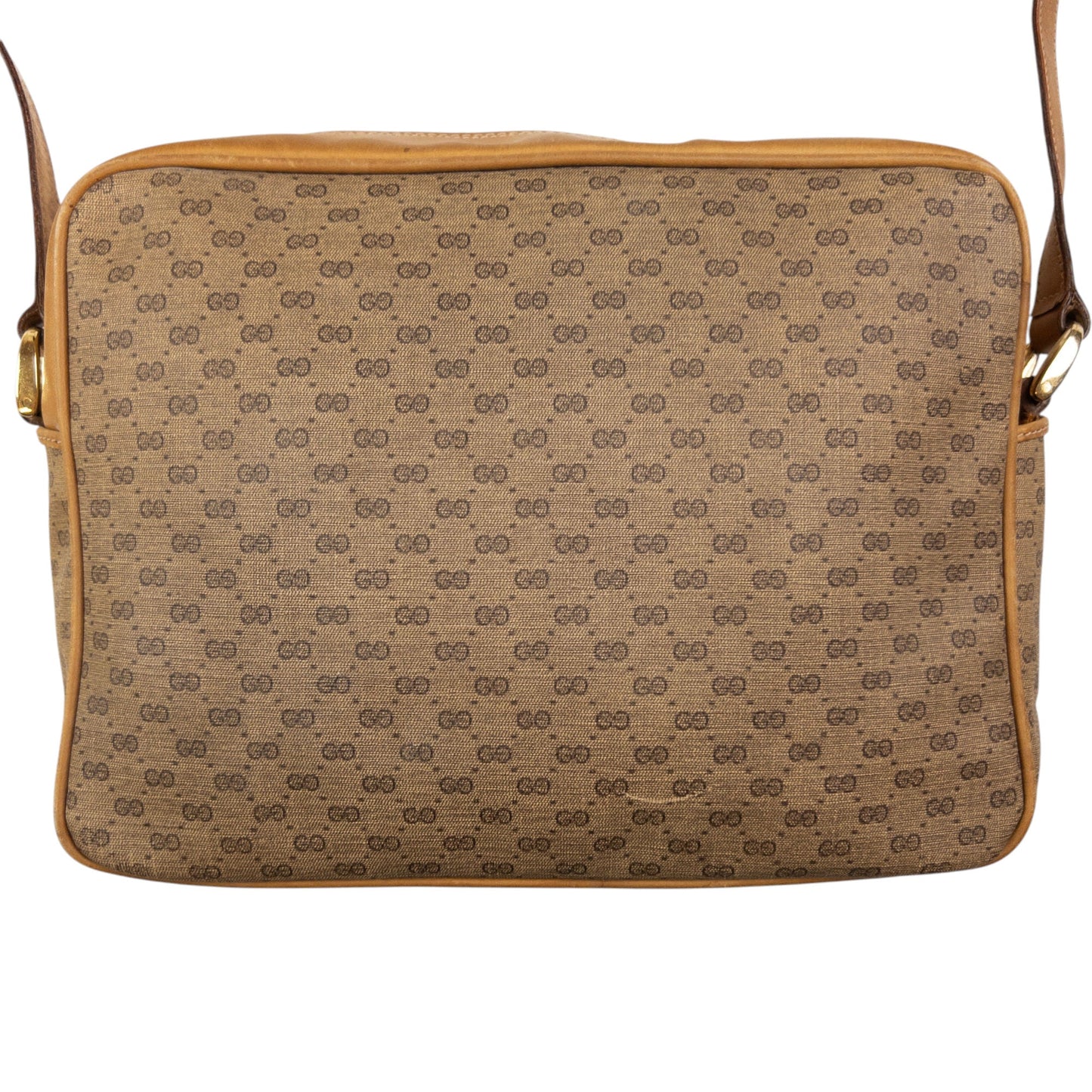 Vintage Gucci Monogram Crossbody Bag