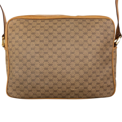 Vintage Gucci Monogram Crossbody Bag