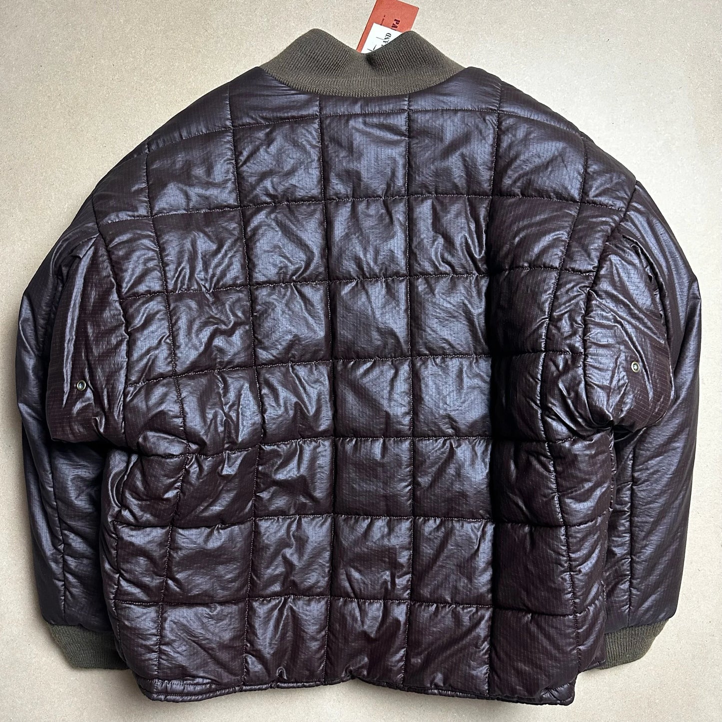 A/W1988 Microfibre Quilted bomber
