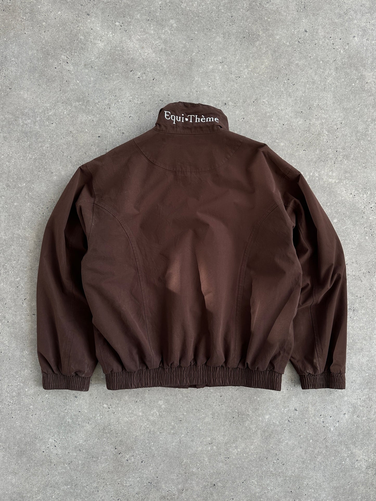Vintage 2000s Double Zip Boxy Bomber Jacket - M/L