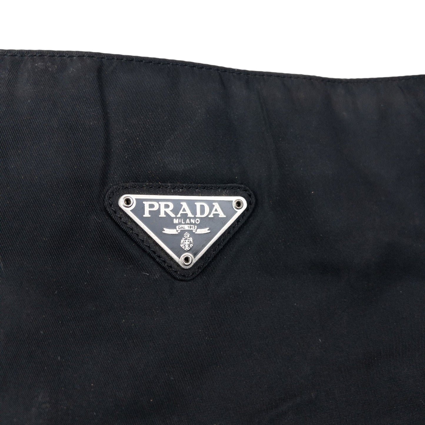 Vintage 2000s Prada Shoulder Bag | O/S, Black