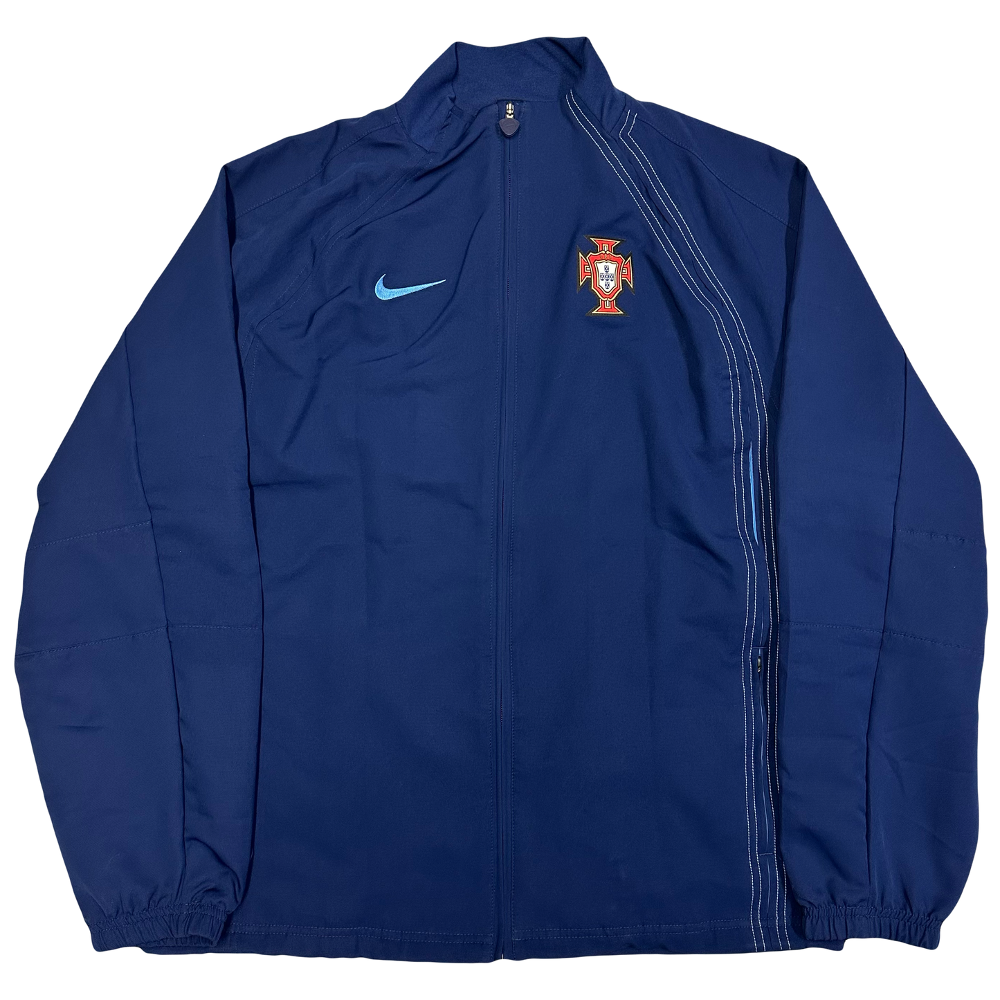 Nike T90 Portugal 2004 Tracksuit In Navy ( M )