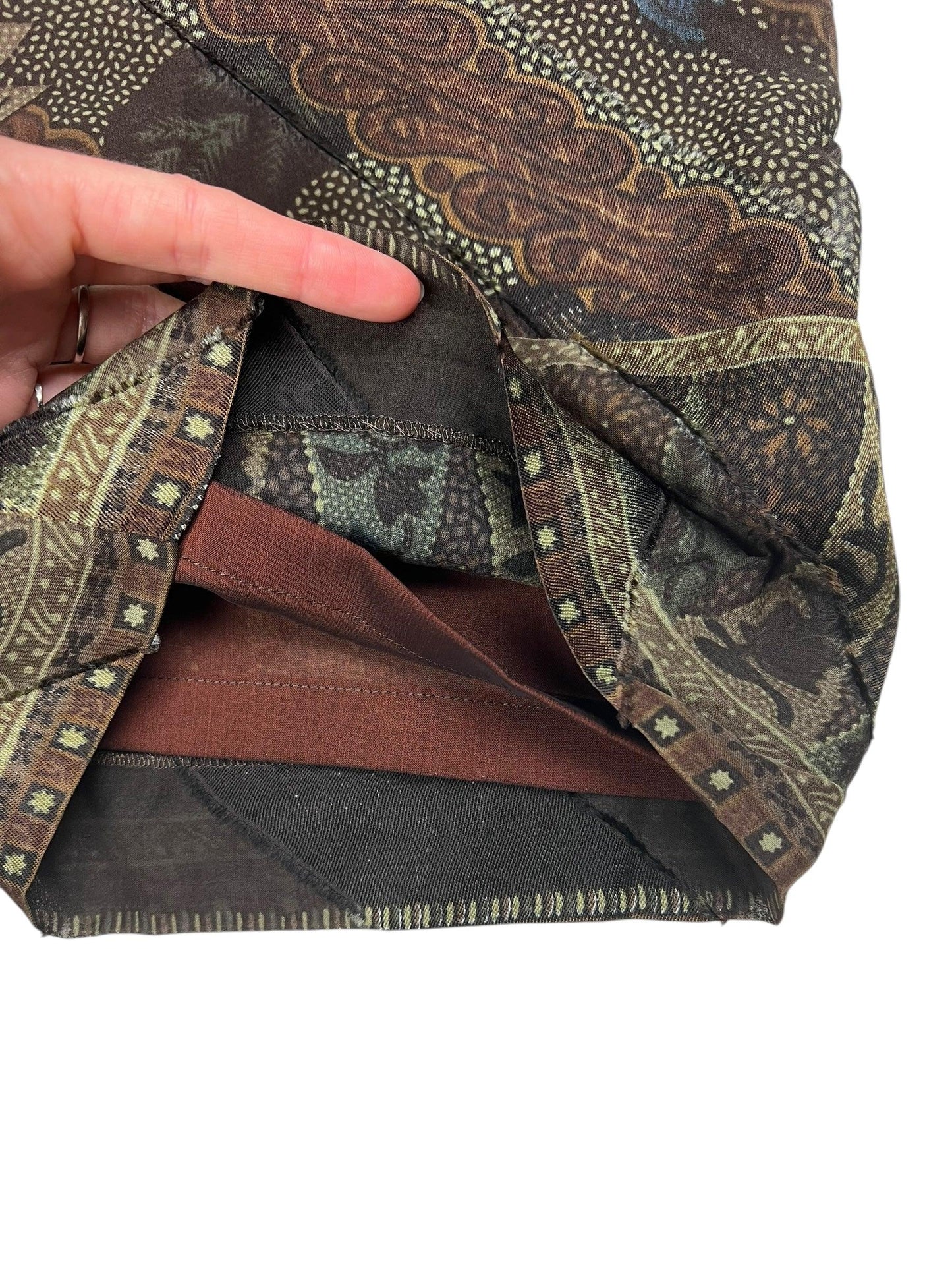 Kenzo vintage silk summer trousers