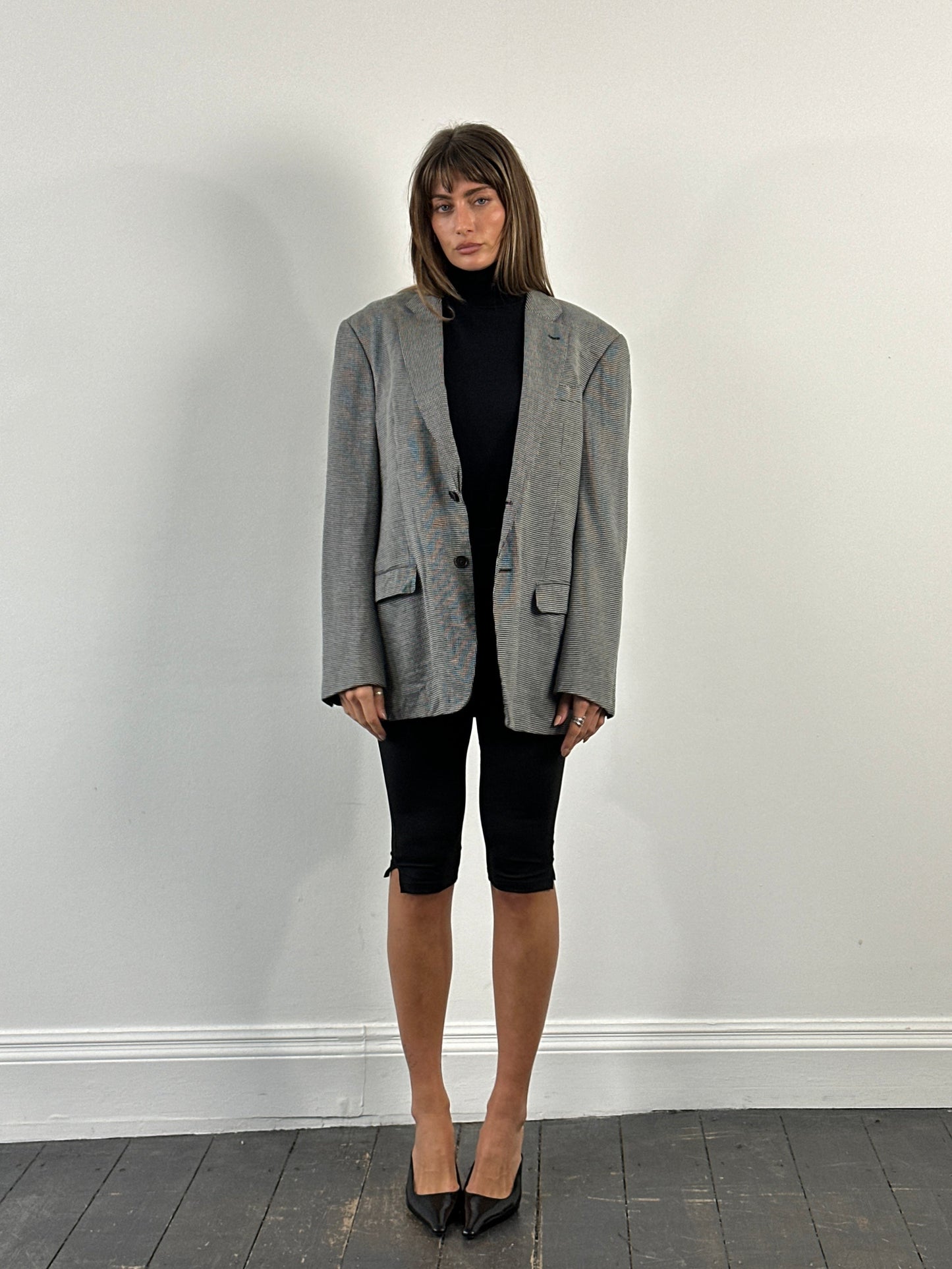 Armani Collezioni 2000s Wool Single Breasted Blazer - 42R/XL