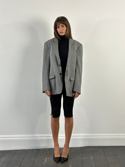 Armani Collezioni 2000s Wool Single Breasted Blazer - 42R/XL