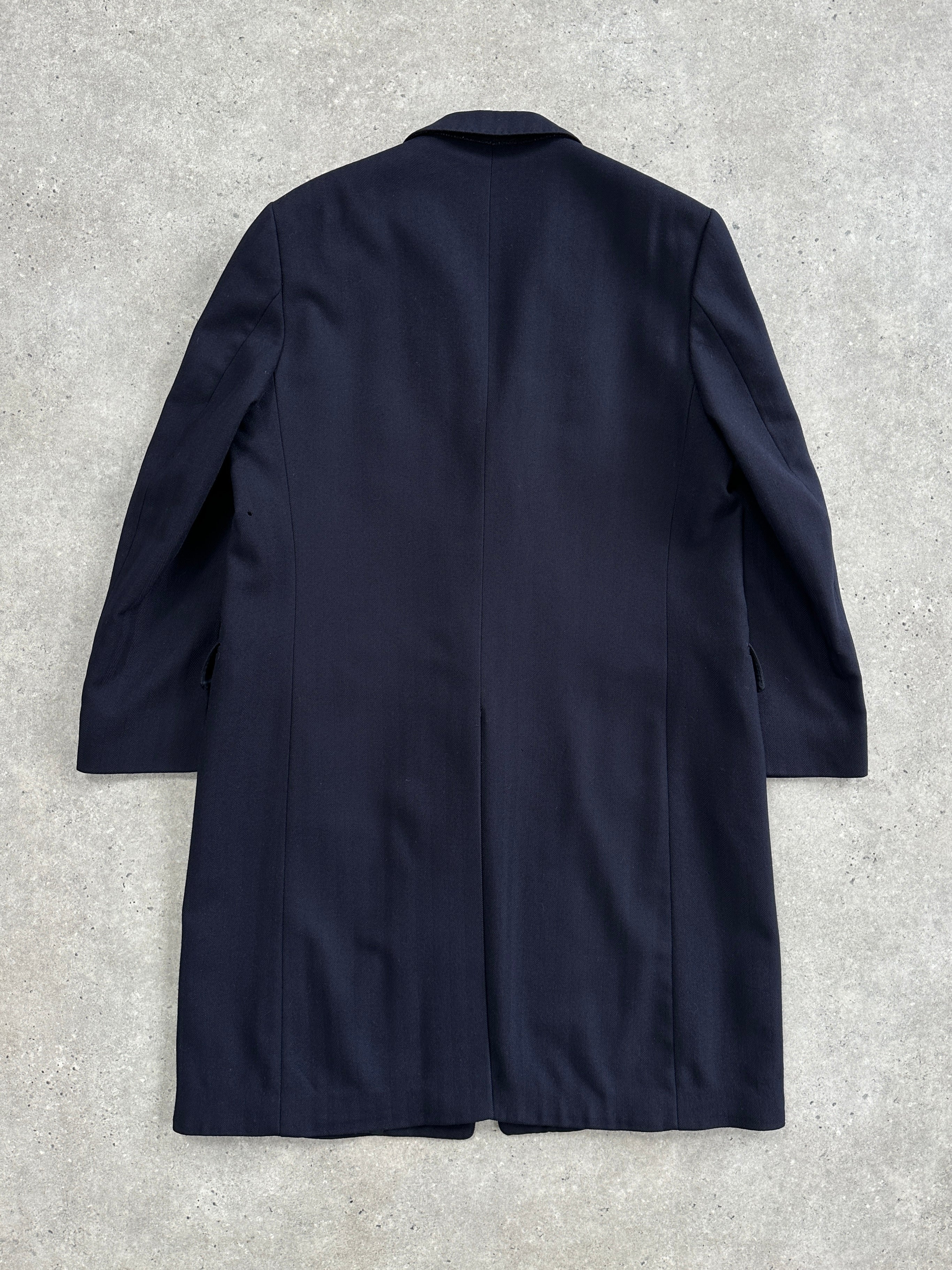 1980s〜90s Christian Dior Wool Coat Christian Dior 1990s Pure Wool Concealed Placket Coat - XL – Known