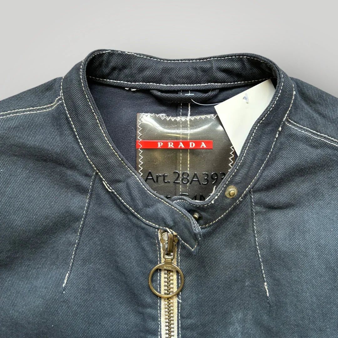 Prada 2000's Corset Denim Jacket M