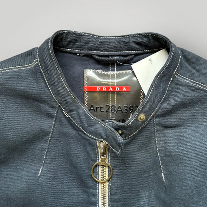 Prada 2000's Corset Denim Jacket M