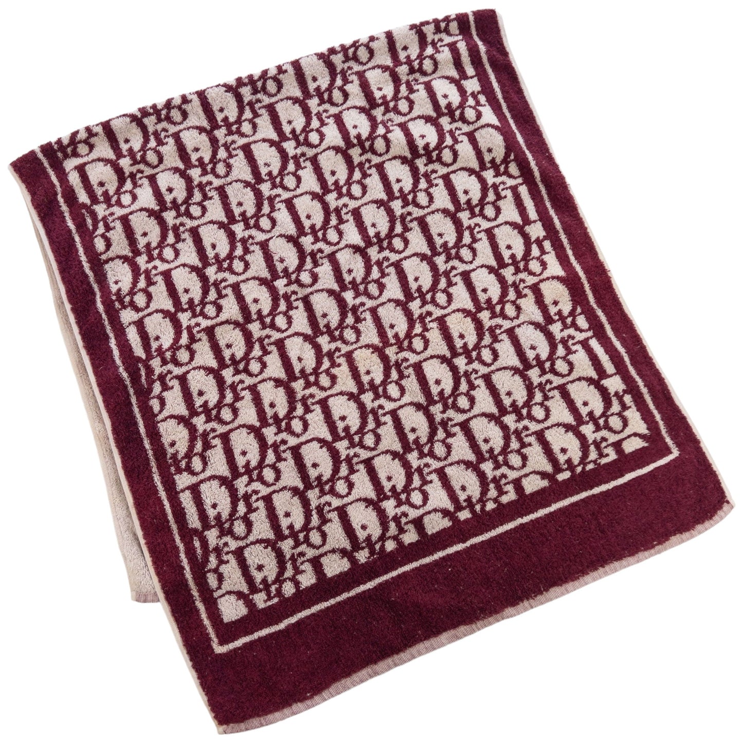 Vintage Christian Dior Monogram Towel