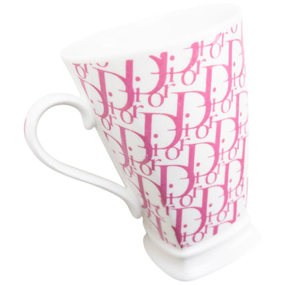 Vintage 2000s Dior Monogram Fine Bone China Mug