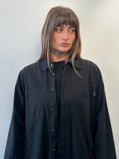 Gianfranco Ferre 2000s Bespoke Button Pure Cotton Shirt - XL