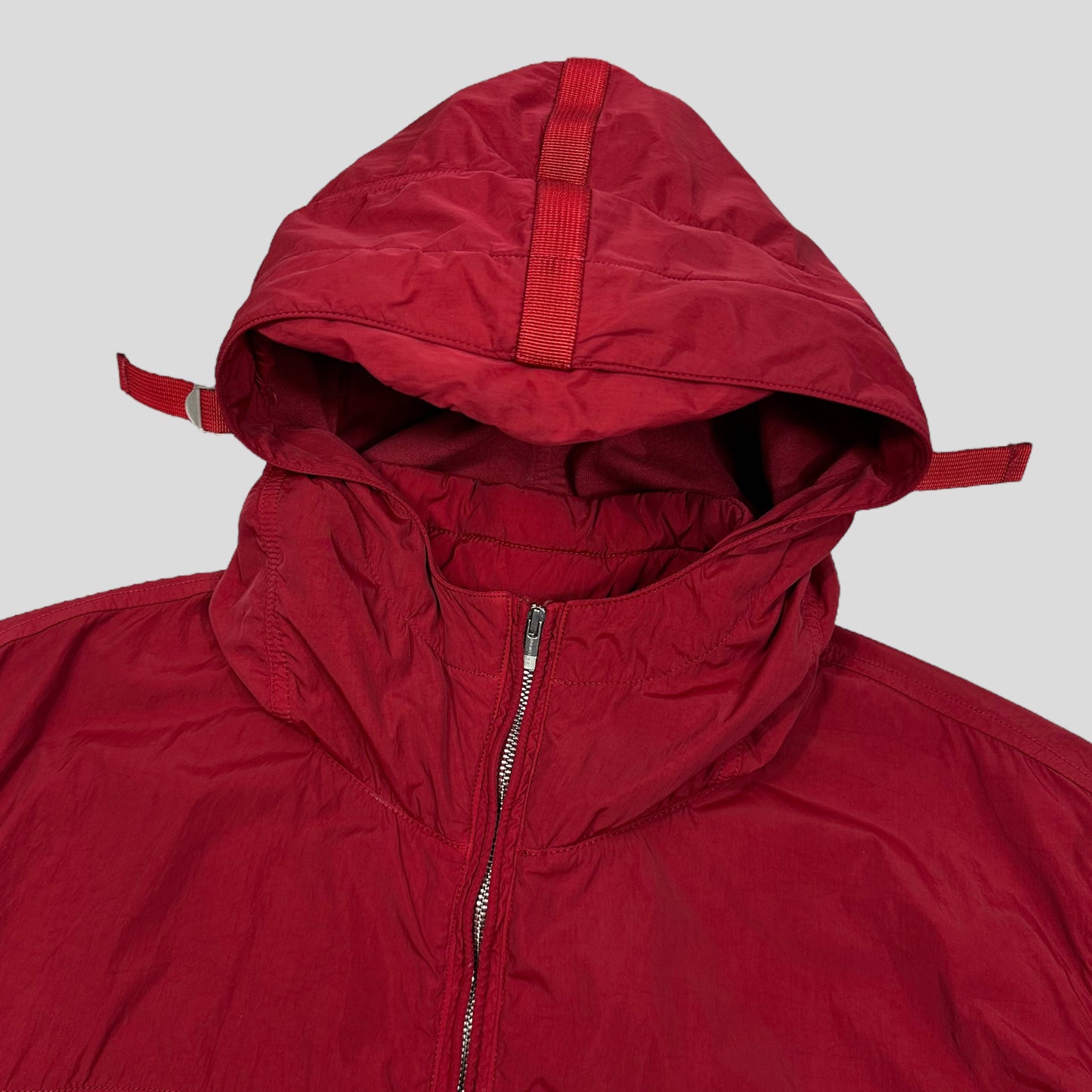 CP Company AW09 Nylon Shimmer Padded Watchviewer Jacket - IT56 (XL) | Default Title, Red