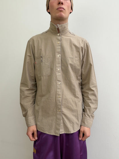 Hugo Boss Orange 00s Raw Construction Shirt | Large, Orange