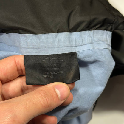 Prada AW00 Brown & Baby Blue Waxed Cotton Trousers - IT52 (34)