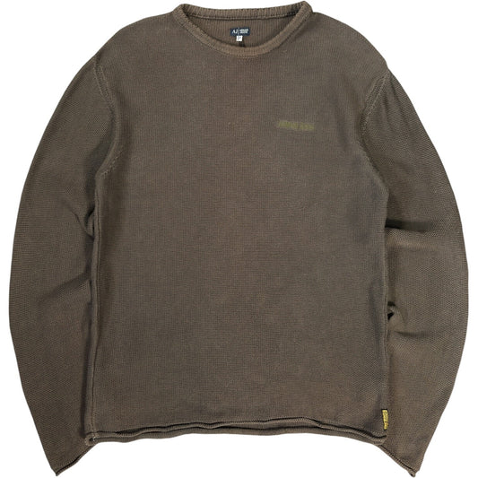 Armani Jeans 00’s Lightweight Crewneck Knit Jumper XL | XL, Green