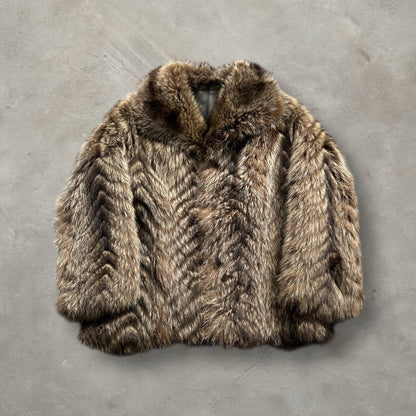 Vintage Fur Jacket | Brown, Brown