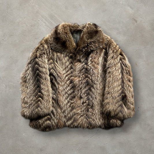 Vintage Fur Jacket | Brown, Brown