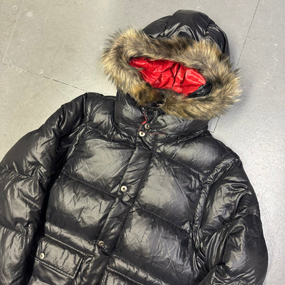 Takeo Kikuchi Puffer Jacket & Gilet With Fur Hood ( L )