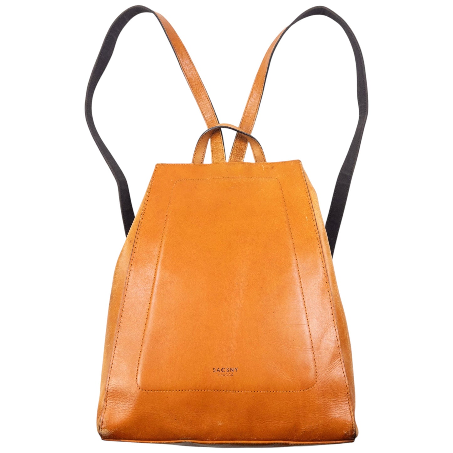 Vintage 2000s Y'Saccs By Yohji Yamamoto Leather Backpack