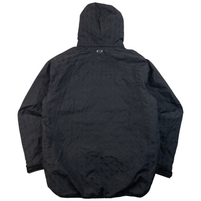 Vintage 2000s Oakley Zip Up Snowboarding Jacket Size XL | XL, Black