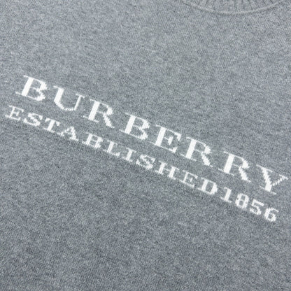 Vintage 2000s Burberry Lightweight Jumper Womens Size M | Medium, Grey
